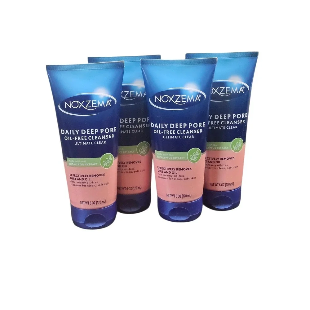 4-pack of Noxzema Ultimate Clear Daily Deep Pore Cleanser‎